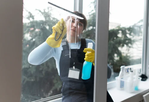 Nettoyage de vitres intérieures et extérieures à Montrol-Sénard